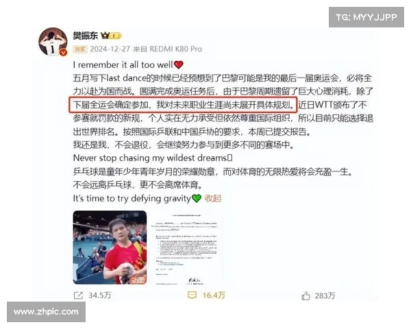 樊振东做法引发热议 国际乒联巧妙回应用四字解释背后真相 樊振东做法引发热议 国际乒联巧妙回应用四字解释背后真相